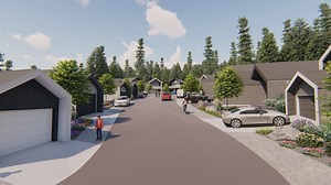 A unique subdivision in Kelowna will offer 20 smaller-sized homes allowing people to leave a smaller footprint on the environment