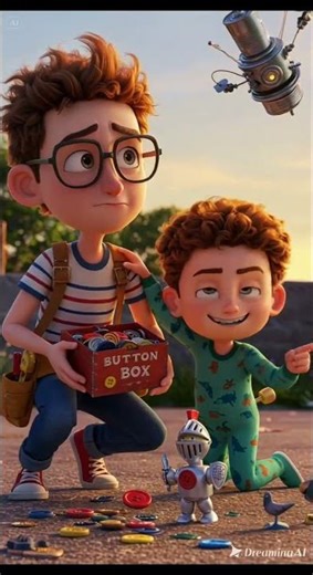 He Opened a Box of Buttons… and Everything Went Wrong#FamilyAnimation#KidsStory#PixarStyle #Brotgers