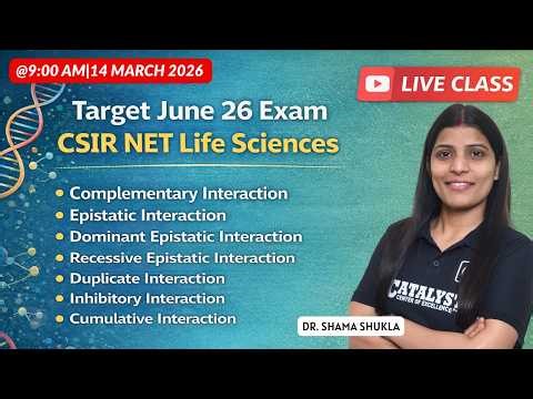 Epistasis, Complementary, Duplicate Inhibitory Genes -3 | CSIR NET Life Sc |Dr. Shama shukla