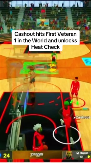 The Veteran 1 animation is too tuff @xCashoutYT #nba2k#nba2k25#2k25#evolve2k