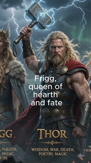 Gods of the North All Norse Gods and Their Powers Epic Viking Music Fulgurit Music #fulguritmusic