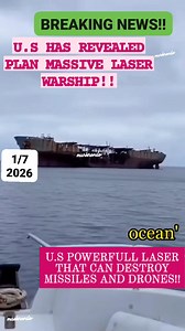 54K views · 946 reactions | Breaking news! U.s has revealed plan massive laser warship! Laser that can destroy missiles and drones!! #viralreels #usa | Mark Ronilo Motivo Tubis | Facebook