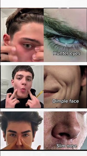 Glow Up Routine for Men 5✨ Face Exercises for a Sharper Jawline 🗿 #glowup #faceexercise #men