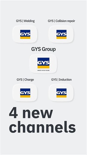 GYS lance 4 nouvelles chaînes ! #gys #welding #induction #carbodyrepair #chargers