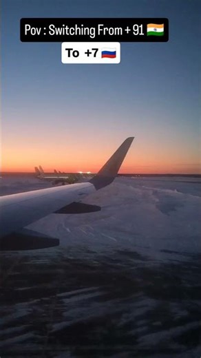 New country code, new chapter.#NewBeginnings#From91To7#NewCountryNewLife#AbroadLife#StudentAbroad
