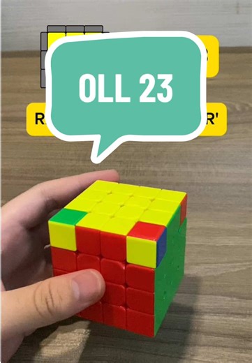 Mastering OLL 23 for Rubik's Cube