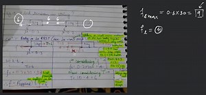 Find tension in the spring.... | Filo