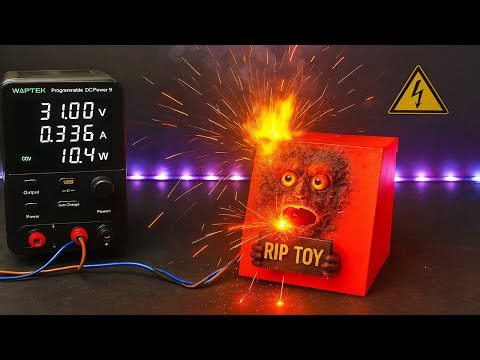Craziest High-Voltage Experiment Compilation⚠️ What Happens When You Apply TOO MUCH POWER to a Toy?