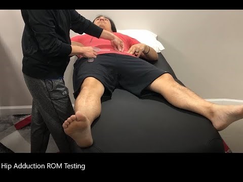 Range of Motion Measurement: Hip Adduction