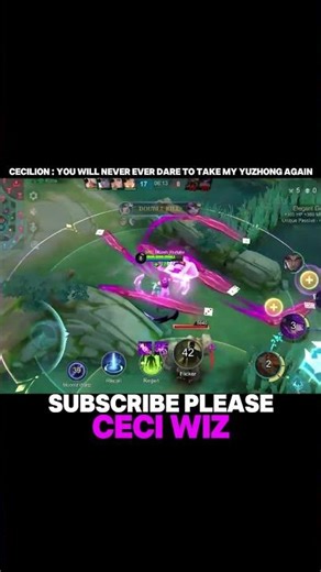 CECILION : YOU WILL NEVER EVER DARE TO TAKE MY YUZHONG |GLOBAL CECILION BEST BUILD AND EMBLEM - MLBB