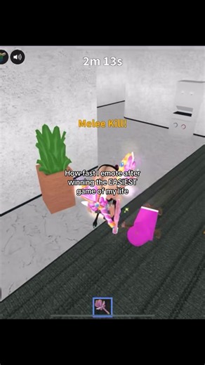 How Fast I Emote After Winning the EASIEST Game of My Life - Roblox