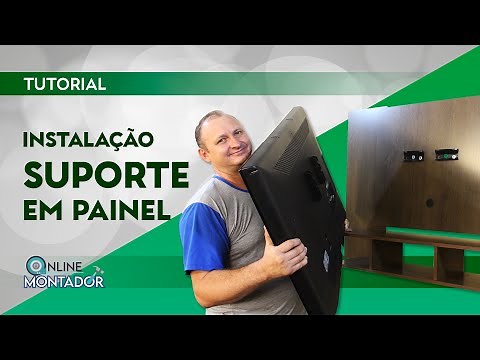 Como colocar suporte para TV no painel | Instalação