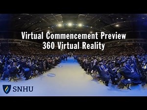 Virtual Commencement 360 Virtual Reality Preview Video