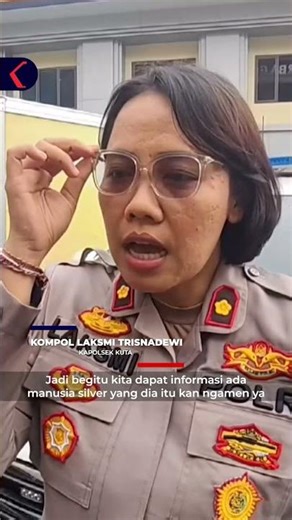SILVER STREET PERFORMER IN BALI THREATENS MOTORISTS WITH A KNIFE #short