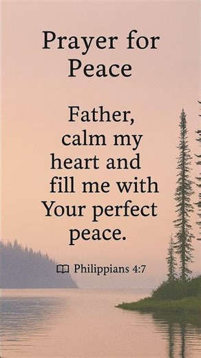 Bible Meditation Prayer for Peace | Christian Scripture Reflection & Daily Encouragement
