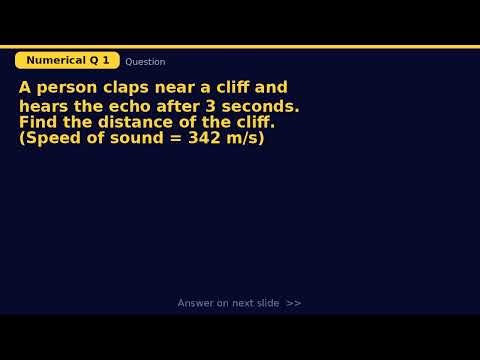 Sound Waves Characteristics and Applications Class 9 Science Exploration Chapter 10 Echo SONAR Q&A