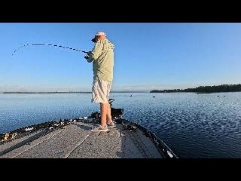 Bass Fishing Rodman Reservoir July 4th 2025