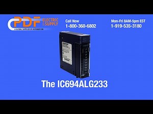 How-To Troubleshoot - Repair GE Fanuc Emerson Series 90-30 IC694ALG233