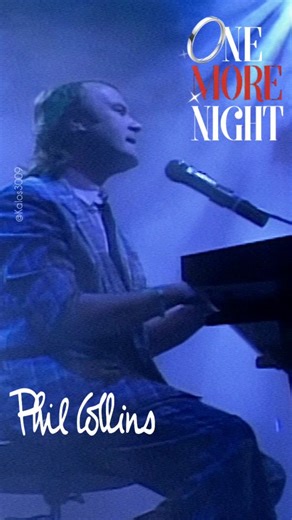Carlos on Instagram: "«One More Night» fue el segundo sencillo número 1 de Phil Collins en Estados Unidos, fue su cuarto sencillo en llegar al top ten en el Reino Unido, alcanzando el número 4 en la lista de sencillos del Reino Unido . En Estados Unidos, el sencillo entró en el Billboard Hot 100 en el número 50 de la lista con fecha del 9 de febrero de 1985. Alcanzó el número uno siete semanas después y se mantuvo en la cima durante dos semanas. En el Reino Unido, el sencillo fue certificado pla