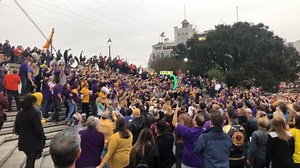 14K views · 212 reactions | LSU Tiger Band Alumni LIVE @ Jackson Square | Liz Koh WAFB | Facebook