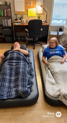 Queens sleep over gas out