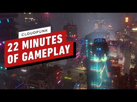 22 Minutes of Cloudpunk Gameplay