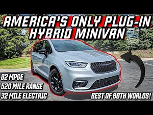 2024 CHRYSLER PACIFICA PLUG-IN HYBRID is the ULTIMATE FAMILY ROAD TRIPPING MINIVAN!