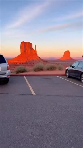 One of the best views I got to see from a parking lot this year!! 🥹⬇️ 📍 Monument Valley, AZ If you’re new here, hi 👋🏼 my name is soriful , I’m based in Salt Lake City, UT and I share about unique destinations, hidden gems and cool places out west & beyond, follow Historic Route 66 for more! | Historic Route 66