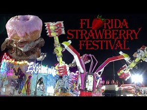 Wild Fair Rides & Crazy Carnival Eats at the 2019 Florida Strawberry Festival