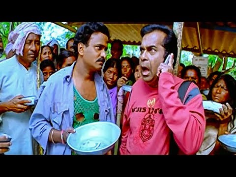 Brahmanandam ज़बरदस्त लोटपोट कॉमेडी मूवी | Mahesh Babu | POKIRI (2006) Superhit South Movies Illeana