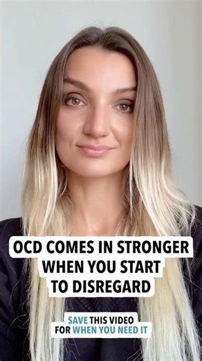 🧠 OCD Comes In Stronger When You Start To Disregard