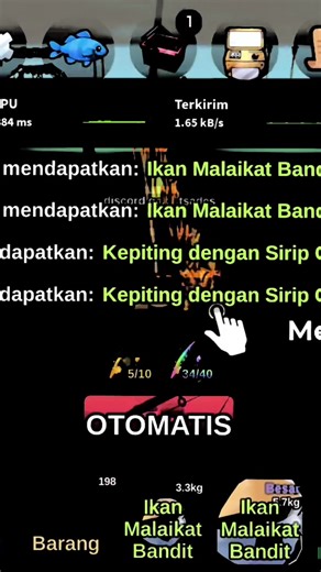 6 notif kedip? jelass no visual anti banget sama yang nahan notif kek sebelah, mana stop stop wkakaka #fyp #fishit #script #atomichub #roblox
