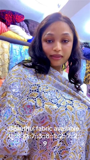 Beautiful fabric available #fypシ #viraltiktok #ifyglobalfabrics #ifyfabric