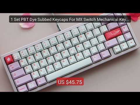 1 Set PBT Dye Subbed Keycaps For MX Switch Mechanical Keyboard... — Best Buy 2026 | Great Quality!