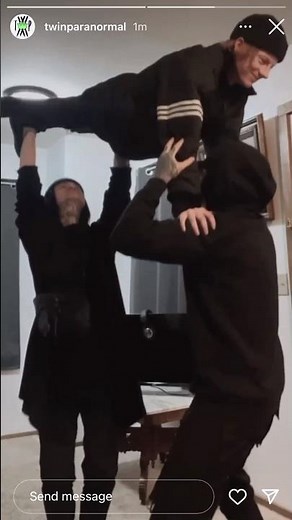 Twin Paranormal Ryan, River, and Wyatt are dancing and having fun #ghostgang #dancing #havefun