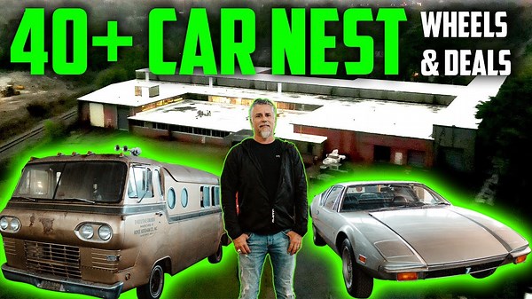 Unbelievable car graveyard: 40+ classic cars hidden for decades