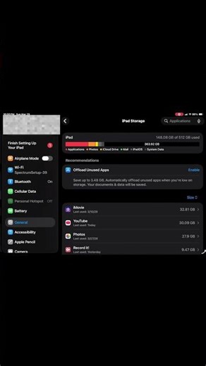 This is how to free up space in settings on mobile ￼