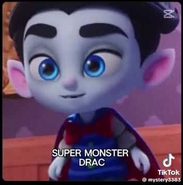 \\\\Edit de Drac Shadows 🧛🖤🤍❤️✨ (video que es mío, es de tik tok✨)//#supermonstruos #dracshadow #edit