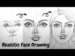 How to Draw a Realistic Face (Beginner Friendly)
