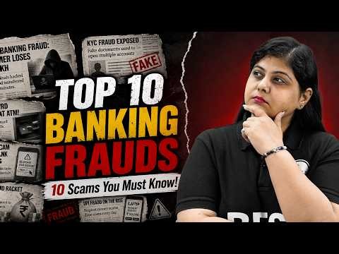 Top 10 Banking Frauds Explained | Cyber Fraud Awareness | UPI, ATM & Phishing Scams