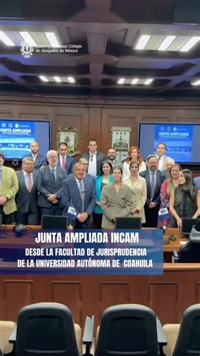 Con éxito concluyó el ciclo de conferencias del #INCAM en la Facultad de #Jurisprudencia de la UAdeC, impulsando el diálogo con nuevas generaciones de abogados. ⚖️ #derecho #evento #conferencias