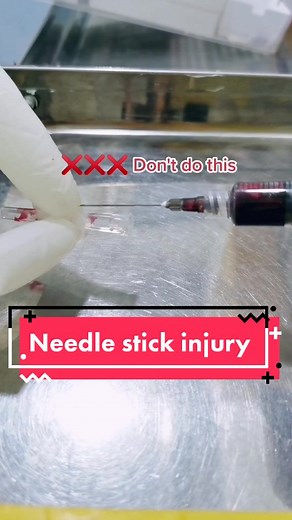 Understanding Needle Stick Injury in the Lab Setting