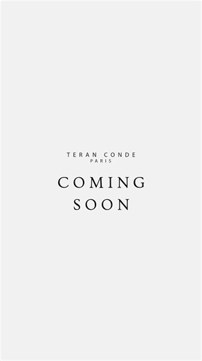 COMING SOON - Robe Bianca Teran Conde Paris, Spring Summer 2026 #springsummer #newcollection