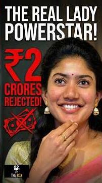 Why She Rejected a ₹2 Crore Ad! 🎬🔥 The Real Lady Power Star!