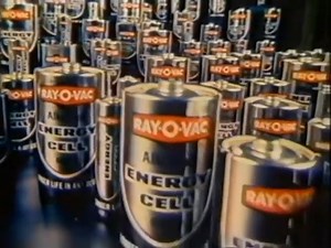 Coleco Handheld Games/Ray O Vac Batteries commercial, 1980 | 1980's Child