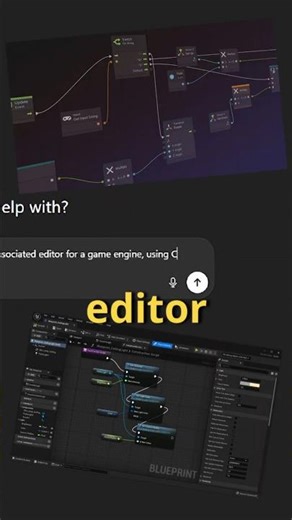 Vibecoding Visual Scripting #gamedev #coding #gameengine