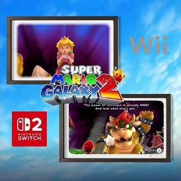 SMG2: comparisons intro (Wii Vs. Switch 2) #supermariogalaxy2 #shorts