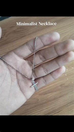 Stylish Cross Pendant Necklace for Only 79₱
