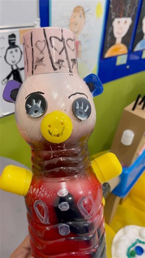 Creative art project by students #shorts #art