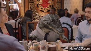 Geico | Alligator Arms Ad on Make a GIF